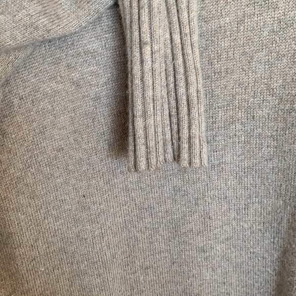 Talula tan cashmere open cardigan - Picture 4 of 6